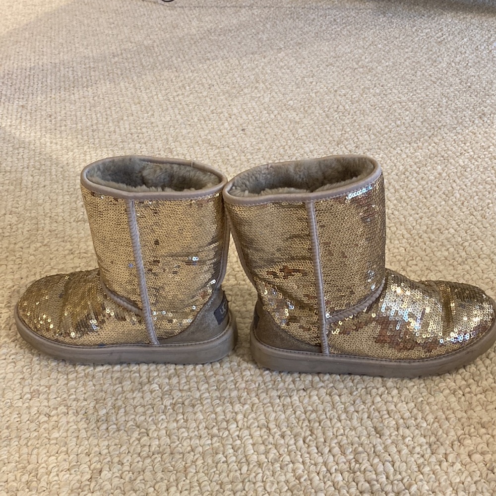Silver Sequin Ugg Boots! - image 2